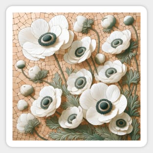 Anemone Flowers Sticker